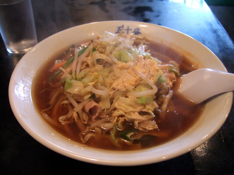 ピリ辛野菜ソバ＠五十番