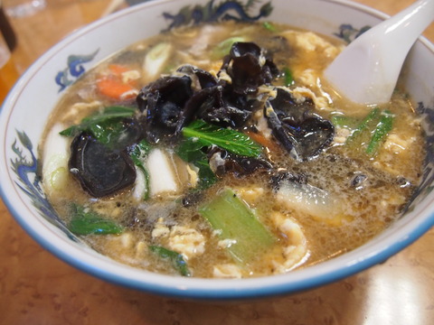 きくらげ麺@蓬莱軒