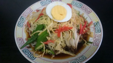 冷やし中華＠おくとみ